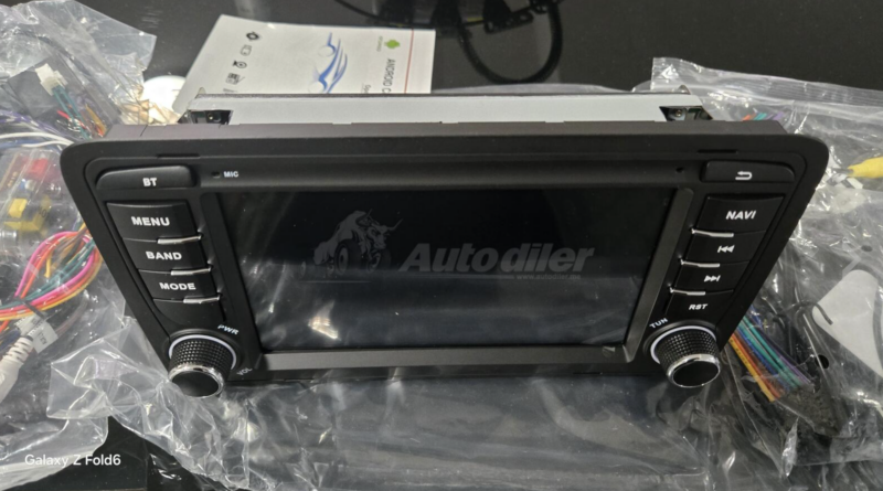 Audi A3/S3/RS3 7” HD Android 14 Multimedija