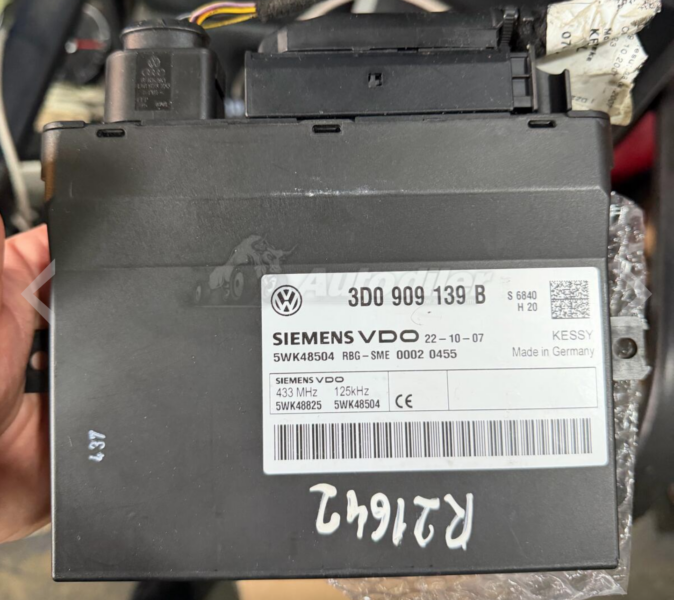 ECU i KESSY modul za Porsche Cayenne 2008 i VW Touareg