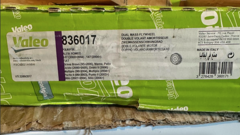 Plivajući zamajac za Fiat i Alfa Romeo – Nov u kutiji